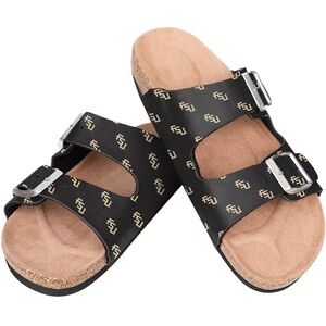 FOCO FSU Double Buckle Sandals Size M (7-8) NWOT